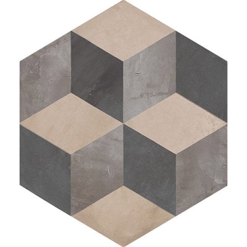 Picture of Marca Corona - Terra Hexagon Deco Cubo F