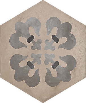 Picture of Marca Corona - Terra Hexagon Deco Giglio F