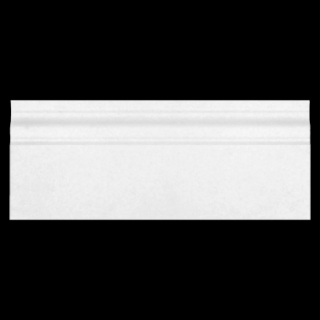 Picture of Elon Tile & Stone - Base Moldings White Thassos Honed