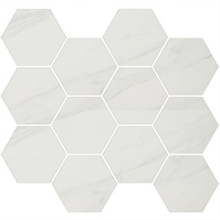 Picture of Ecoceramic - Calacatta Gold Mosaic Hexagon Calacatta Gold
