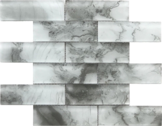 Picture of Bati Orient - Frosted Glass Brick Grey Mix