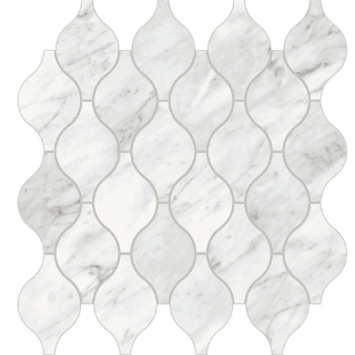 Picture of Atlas Concorde - Trilogy Mosaic Arabesque Carrara
