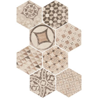 Picture of Equipe - Hexatile Cement Garden Decos Garden Sand