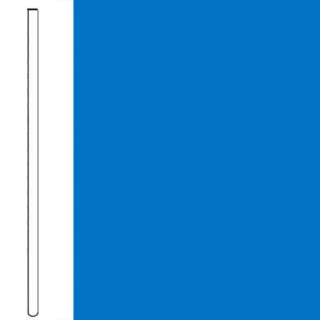 Picture of Flexco - Wall Base Straight .080 4 Cerulean