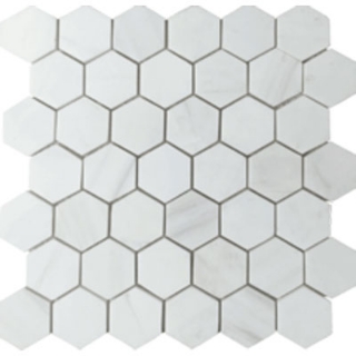 Picture of Tesoro - Metropolitan Stone Hexagon Mosaic White Dolomite