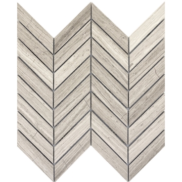 Picture of Emser Tile - Metro Chevron Mosaic Cream