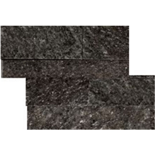 Picture of Emser Tile - Slate, Quartzite and Sandstone Stacked Corner Set Black Quartzite