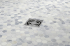 Picture of Emser Tile - Marble Penny Round Mosaic Winter Frost