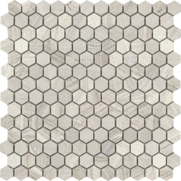 Picture of Emser Tile - Metro Hexagon Mix 1 x 1 Cream