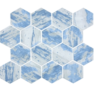 Picture of Tesoro - Bark Hexagon Aspen