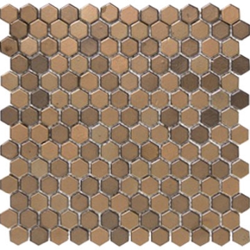 Picture of Emser Tile - Confetti II Hexagon Bronze
