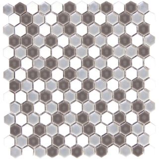 Picture of Emser Tile - Confetti II Hexagon Freddo Blend