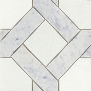 Picture of Emser Tile - Alluro Mosaic Manor Silver