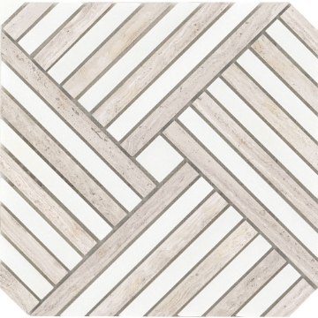 Show details for Emser Tile - Alluro Mosaic Palace Cream Picture of Emser Tile - Alluro Mosaic Palace Cream