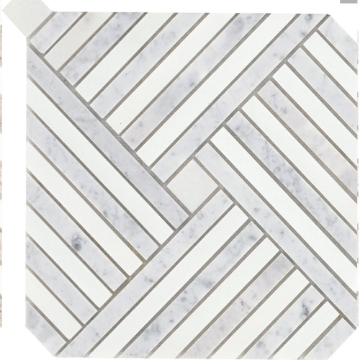 Show details for Emser Tile - Alluro Mosaic Palace Silver Picture of Emser Tile - Alluro Mosaic Palace Silver