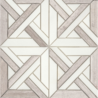 Picture of Emser Tile - Alluro Mosaic Mini Castle Cream