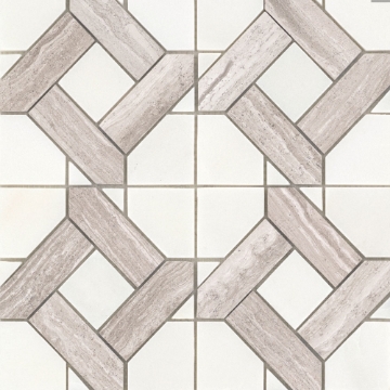 Show details for Emser Tile - Alluro Mosaic Mini Manor Cream Picture of Emser Tile - Alluro Mosaic Mini Manor Cream