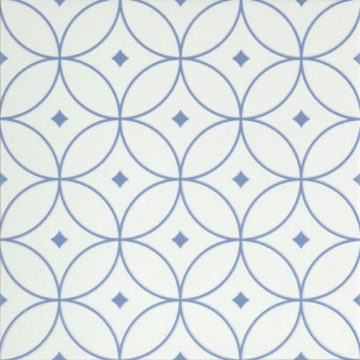 Picture of Emser Tile - Geometry Atom Blue