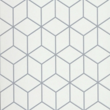 Picture of Emser Tile - Geometry Cube Gray