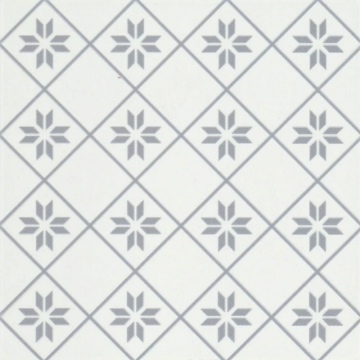 Picture of Emser Tile - Geometry Petal Gray