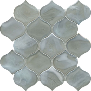 Picture of Emser Tile - Splash Arabesque Silver