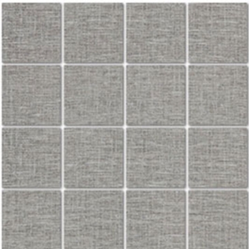 Picture of Tesoro - Natural Linen Mosaic Silver