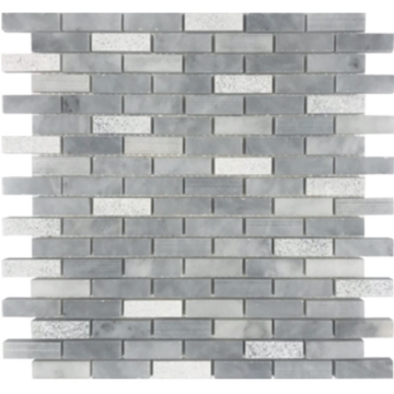 Picture of Tesoro - Contempo Multi Strip Mosaic Deep Blue