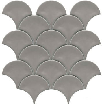 Picture of Emser Tile - Reward Fan Mosaic Dove