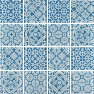 Picture of Tesoro - Patchwork Turquoise