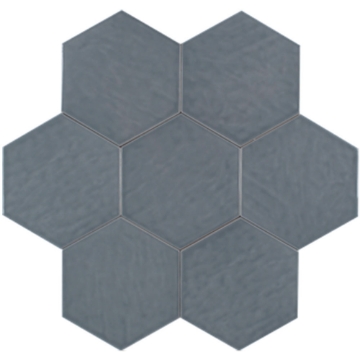 Picture of Tesoro - Albatross Hexagon Deep Sea Glossy