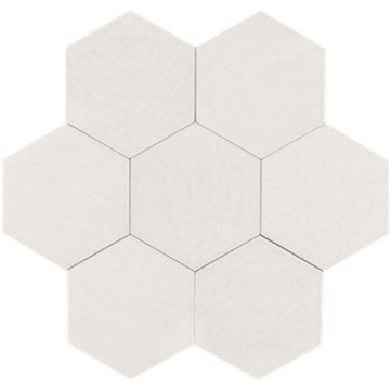 Picture of Tesoro - Albatross Hexagon Deco Cream Deco Glossy