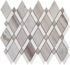 Picture of Tesoro - Pietra Antica Select Polished Travertine Diamond Mosaics SKYLINE