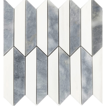 Picture of Tesoro - Metropolitan Waterjet Picket Dolomite Ocean Gray