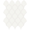 Picture of Tesoro - Soho Scallop Mosaic Canvas White