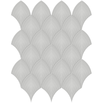 Picture of Tesoro - Soho Scallop Mosaic Loft Grey