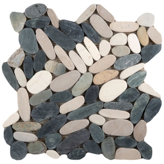 Picture of Emser Tile - Venetian Pebbles Four Color Blend