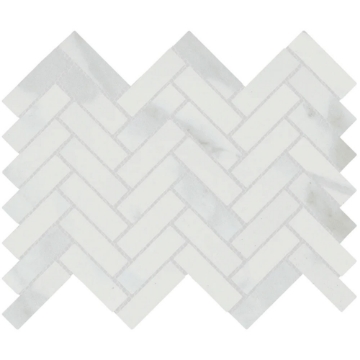Picture of Emser Tile - Vara Herringbone Mosaic Varzo