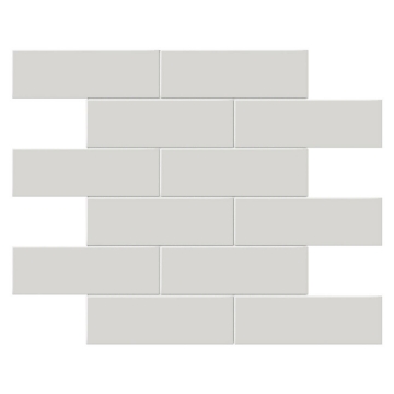 Picture of Tesoro - Soho Brick Matte Mosaic Halo Grey