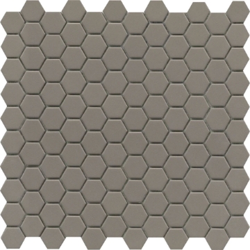 Picture of Emser Tile - Source 1 x 1 Hex Mosaic Taupe