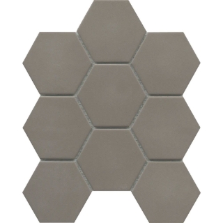 Picture of Emser Tile - Source 3 x 3 Hex Mosaic Taupe