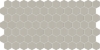 Picture of Daltile - Keystones 1 x 1 Hexagon Desert Gray