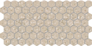 Picture of Daltile - Keystones 2 x 2 Hexagon Urban Putty Speckle