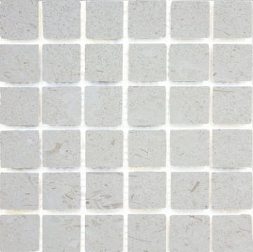 Picture of Tesoro - Pietra Antica Antiqued Stones Mosaic 2 x 2 Sand Key Shell Stone