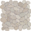 Picture of Tesoro - Ocean Stones Sliced Mosaic Cream