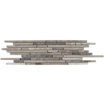 Picture of Tesoro - Metropolitan Stone Mini Pixie Strips Mosaic City Grey