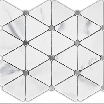 Picture of Emser Tile - LAmour White Triad