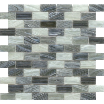 Picture of Emser Tile - Swirl Mosaics Fog Offset