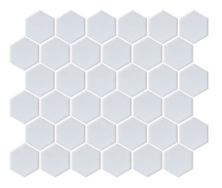 Picture of Emser Tile - Savvy Hexagon Mosaic White