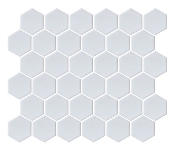 Picture of Emser Tile - Savvy Hexagon Mosaic White