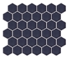 Picture of Emser Tile - Savvy Hexagon Mosaic Navy